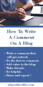 How To Write A comment On A Blog