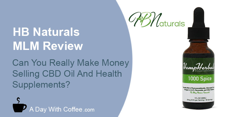 HB Naturals MLM Review - CBD Oil Products