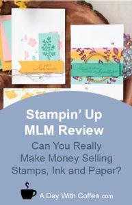 Stampin' Up MLM Review - Paper Cards